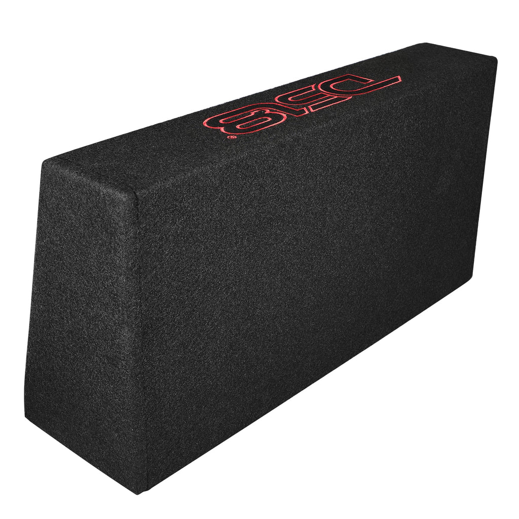 DS18 10" Active Subwoofer Shallow Enclosure with 10" Passive Subwoofer