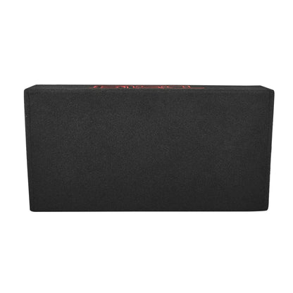 DS18 10" Active Subwoofer Shallow Enclosure with 10" Passive Subwoofer