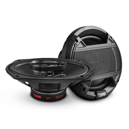 DS18 SELECT 6x9" 3-Way Coaxial Speaker | 240W RMS 4-Ohm