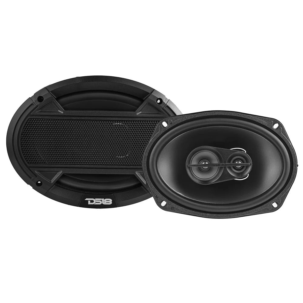 DS18 SELECT 6x9" 3-Way Coaxial Speaker | 240W RMS 4-Ohm