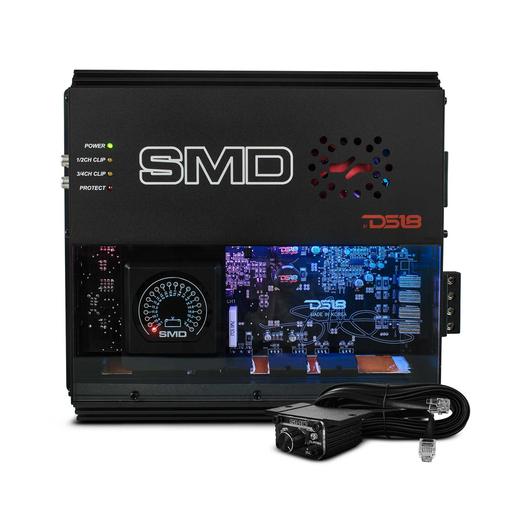 DS18 SMD-200.4AB 4-channel Steve Meade Collab Amp 4x200W at 2 Ohm