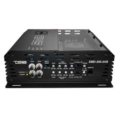 DS18 SMD-200.4AB 4-channel Steve Meade Collab Amp 4x200W at 2 Ohm