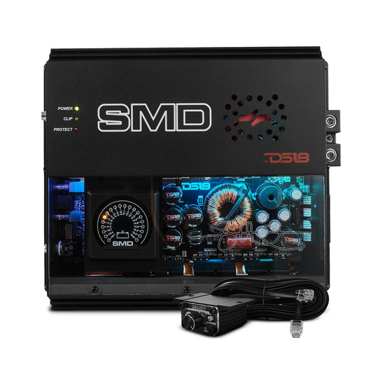 DS18 SMD-2000.1D 1-channel Steve Meade Collab Amp 2000W RMS at 1 Ohm
