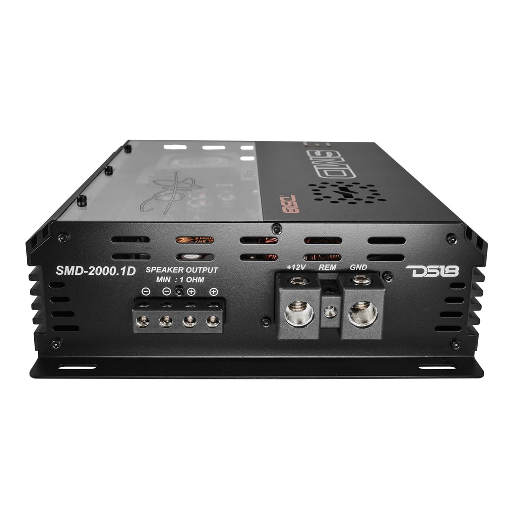 DS18 SMD-2000.1D 1-channel Steve Meade Collab Amp 2000W RMS at 1 Ohm
