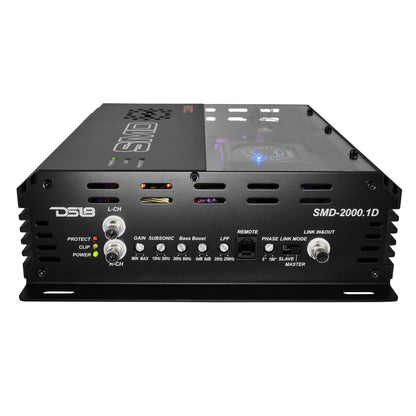 DS18 SMD-2000.1D 1-channel Steve Meade Collab Amp 2000W RMS at 1 Ohm