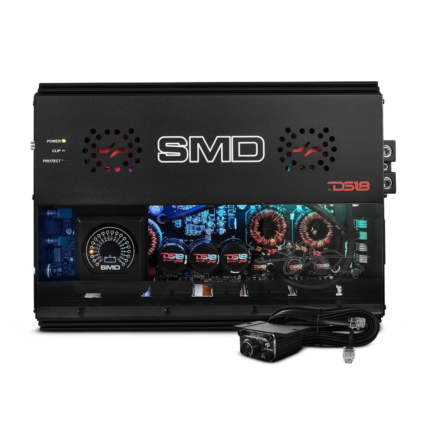 DS18 SMD-3000.1D 1-channel Steve Meade Collab Amp 3000W RMS at 1 Ohm