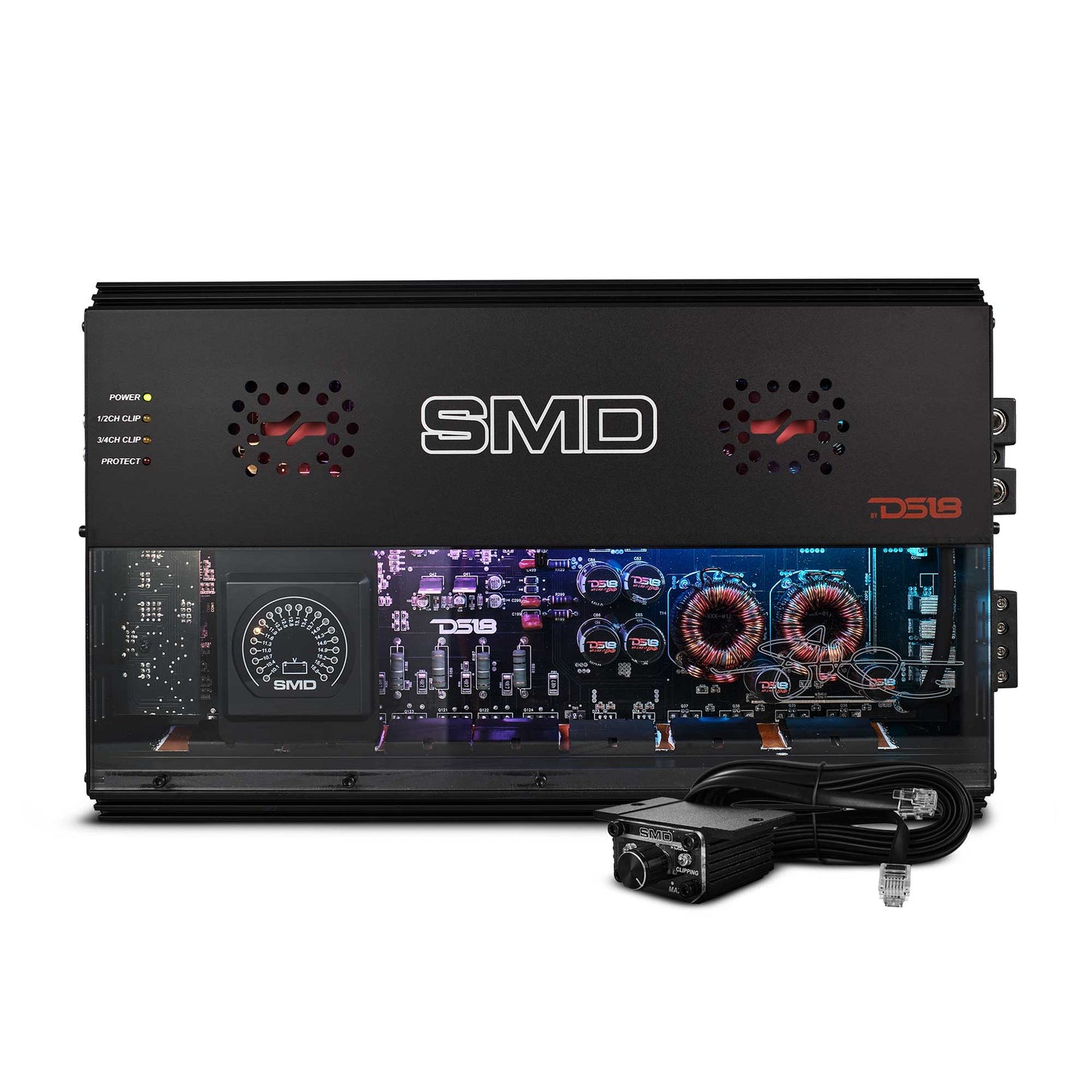 DS18 SMD-500.4AB 4-channel Steve Meade Collab Amp 4x500W at 2 Ohm