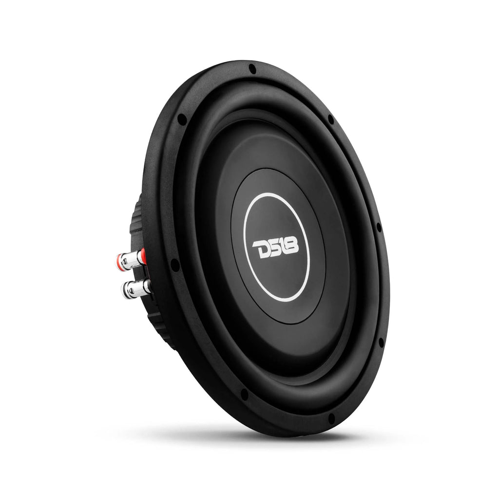 DS18 SRW Shallow-Mount 12" Subwoofer 220 Watts Rms SVC or DVC 4-Ohm