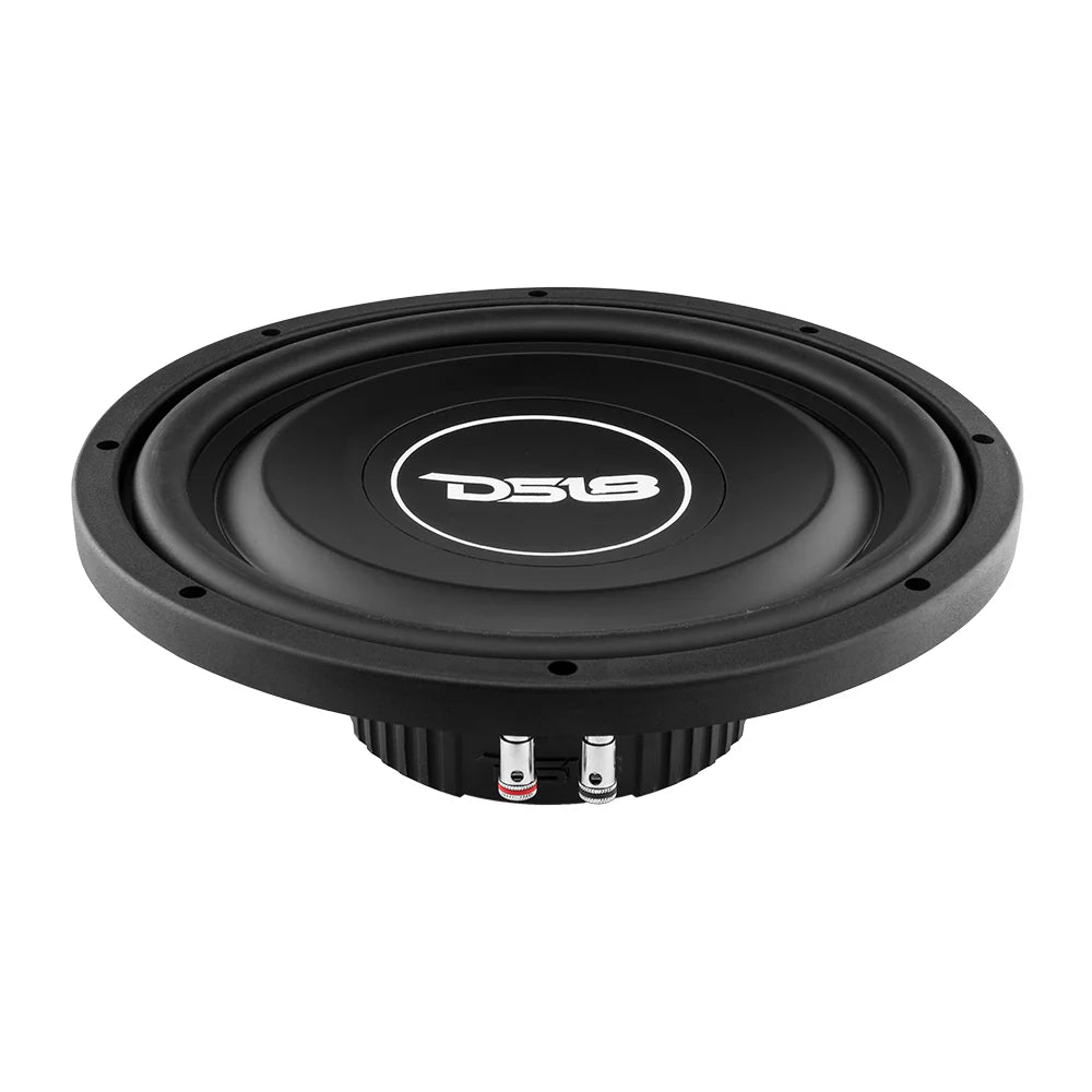 DS18 SRW Shallow-Mount 12" Subwoofer 220 Watts Rms SVC or DVC 4-Ohm