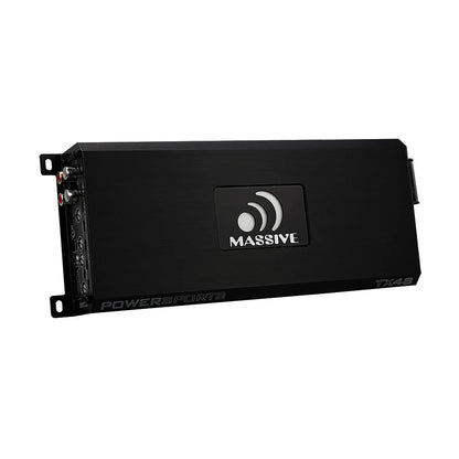 Massive Audio TX48 Trident 4-Channel Marine Amplifier with Optional Bluetooth