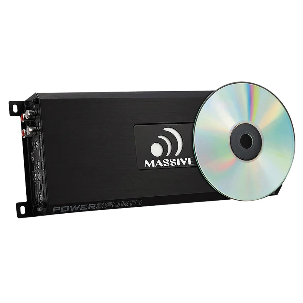 Massive Audio TX48 Trident 4-Channel Marine Amplifier with Optional Bluetooth