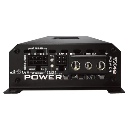 Massive Audio TX48 Trident 4-Channel Marine Amplifier with Optional Bluetooth