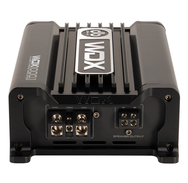 DB Drive WDX 1000.1 1000W 1-Channel Amplifier 1 ohm stable