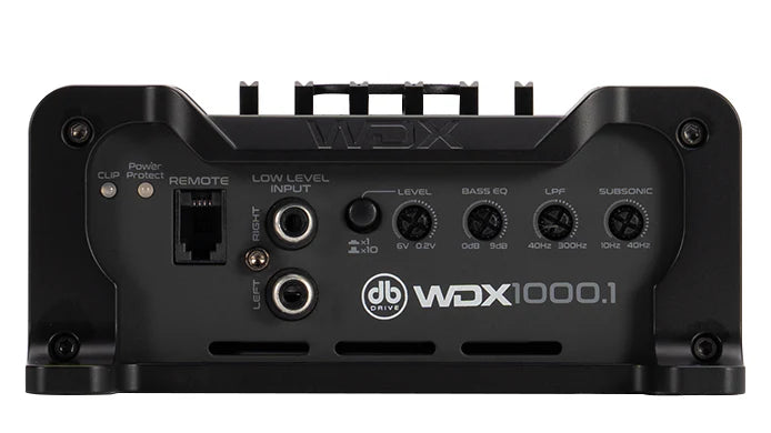 DB Drive WDX 1000.1 1000W 1-Channel Amplifier 1 ohm stable