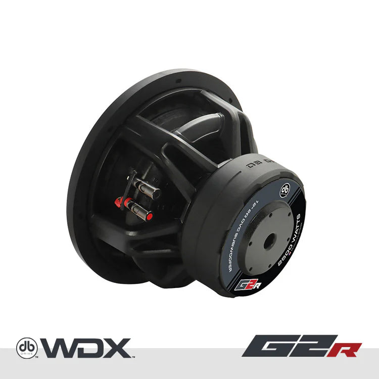 DB Drive WDX12G2R 12" Subwoofer 2500W Max, 2 or 4 Ohm