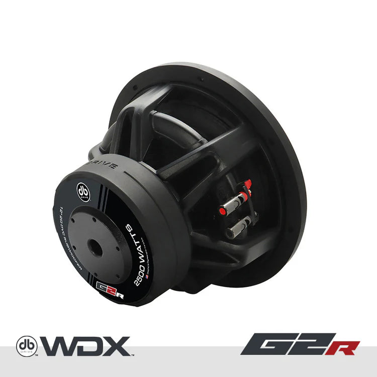 DB Drive WDX12G2R 12" Subwoofer 2500W Max, 2 or 4 Ohm