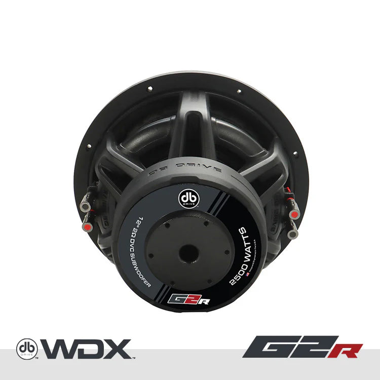 DB Drive WDX12G2R 12" Subwoofer 2500W Max, 2 or 4 Ohm