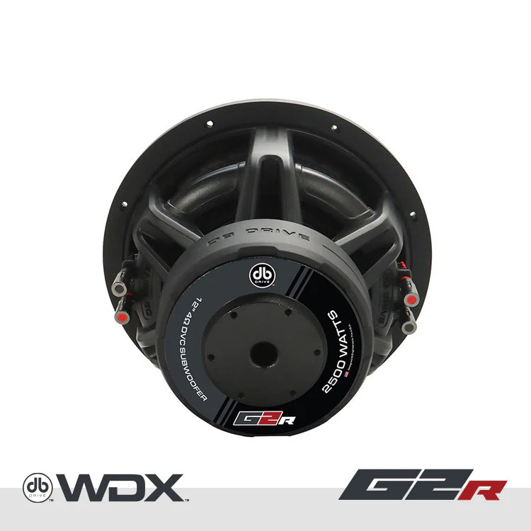 DB Drive WDX12G2R 12" Subwoofer 2500W Max, 2 or 4 Ohm