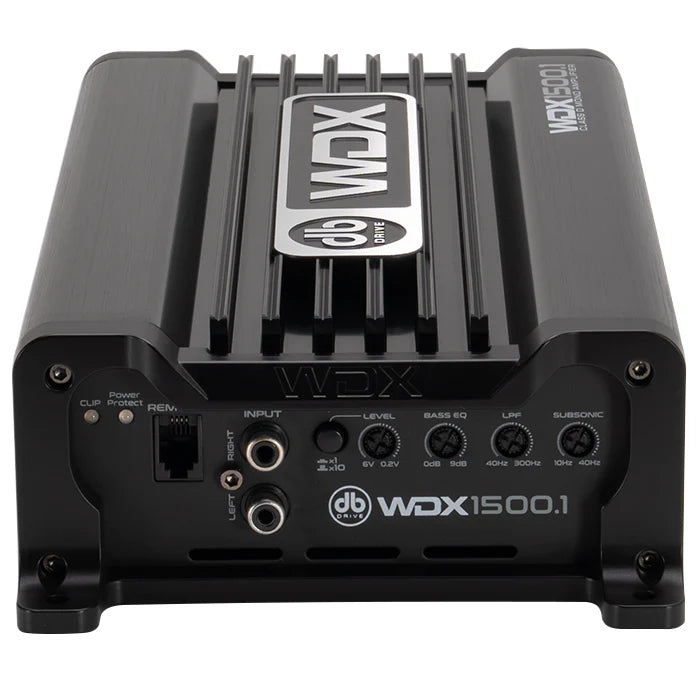 DB Drive WDX 1500.1 1500W 1-Channel Amplifier 1 ohm stable