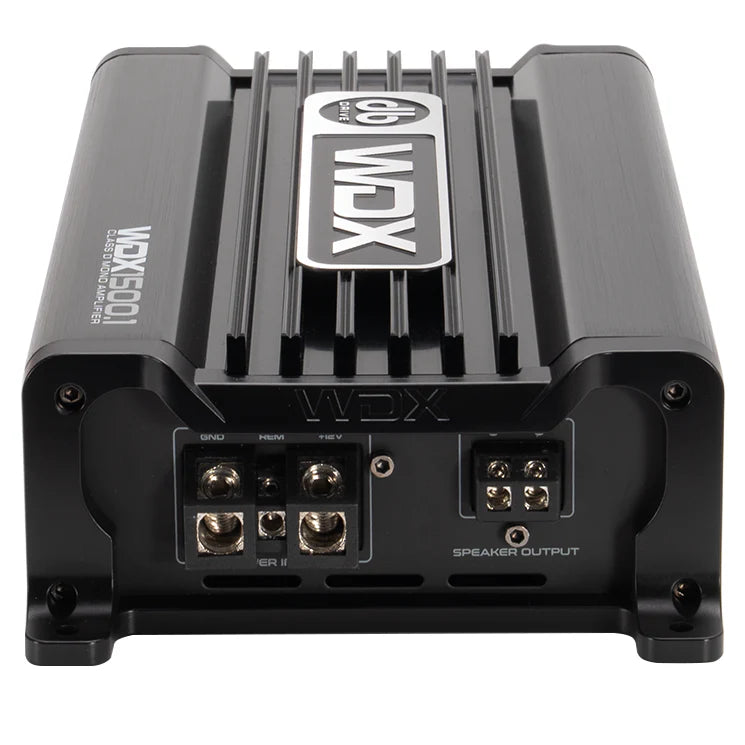 DB Drive WDX 1500.1 1500W 1-Channel Amplifier 1 ohm stable