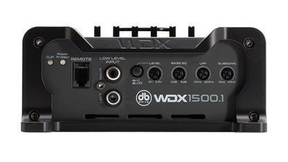 DB Drive WDX 1500.1 1500W 1-Channel Amplifier 1 ohm stable
