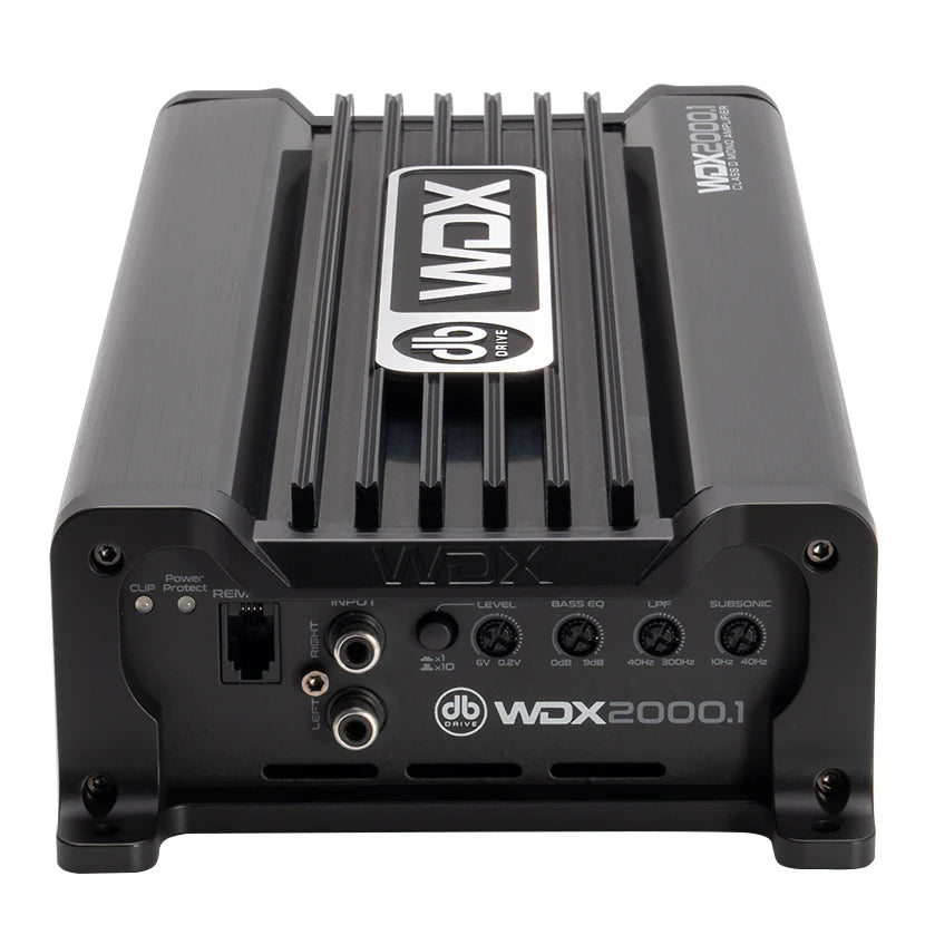 DB Drive WDX2000.1 2000W 1-Channel Amplifier 1 ohm stable