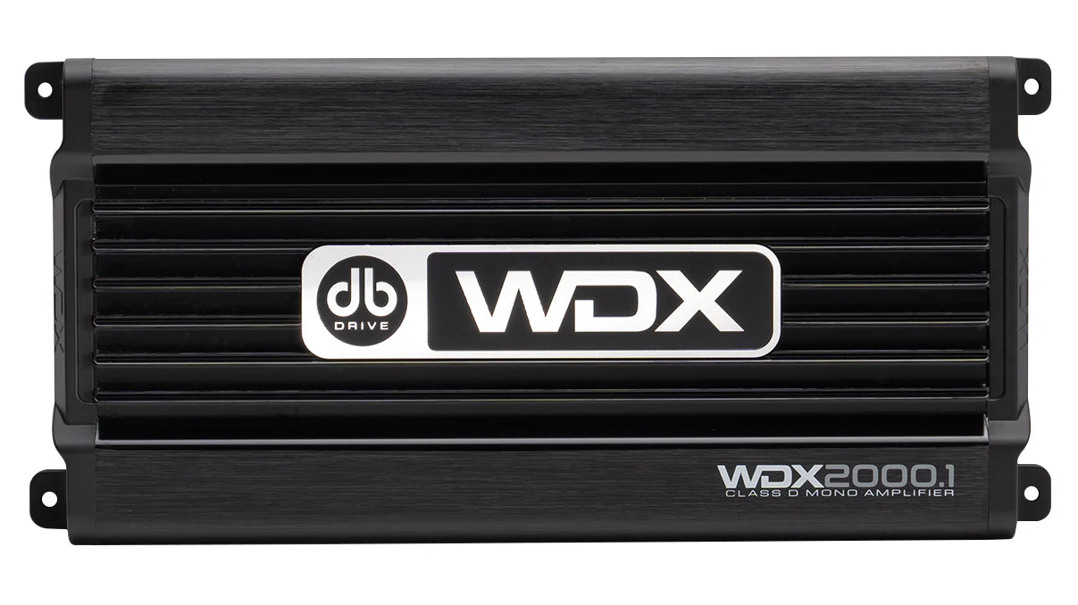 DB Drive WDX2000.1 2000W 1-Channel Amplifier 1 ohm stable