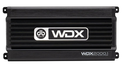 DB Drive WDX2000.1 2000W 1-Channel Amplifier 1 ohm stable