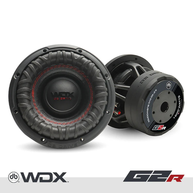DB Drive WDX6.5G2R.2 : 6.5 in. Dual 2 or 4-Ohm Subwoofer
