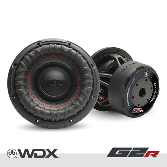 DB Drive WDX6.5G2R.2 : 6.5 in. Dual 2 or 4-Ohm Subwoofer