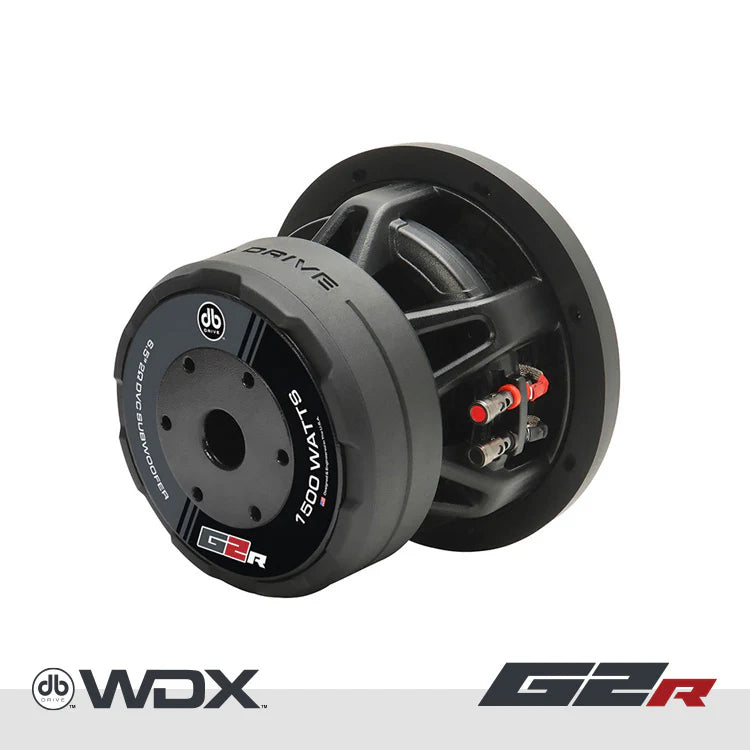DB Drive WDX6.5G2R.2 : 6.5 in. Dual 2 or 4-Ohm Subwoofer
