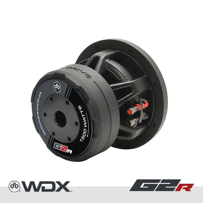 DB Drive WDX6.5G2R.2 : 6.5 in. Dual 2 or 4-Ohm Subwoofer