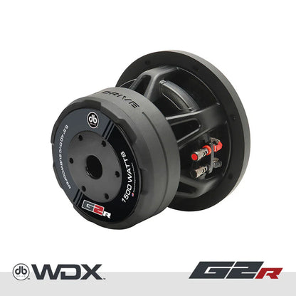 DB Drive WDX6.5G2R.2 : 6.5 in. Dual 2 or 4-Ohm Subwoofer