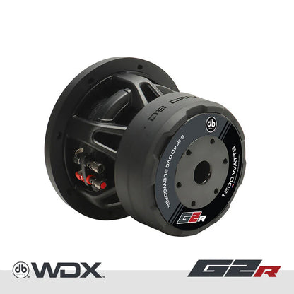 DB Drive WDX6.5G2R.2 : 6.5 in. Dual 2 or 4-Ohm Subwoofer