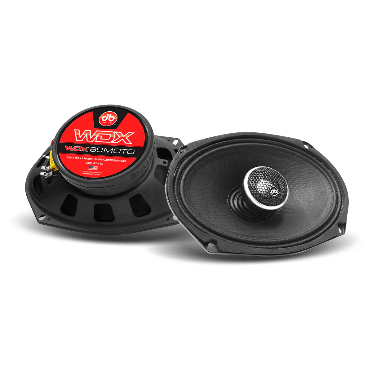 DB Drive WDX69MOTO Weather Resistant 6x9" Speakers / 500 Watts