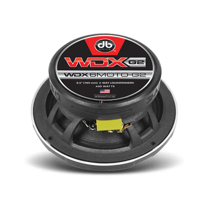 DB Drive WDX6MOTO-G2 Weather Resistant 6.5" Speakers / 400 Watts