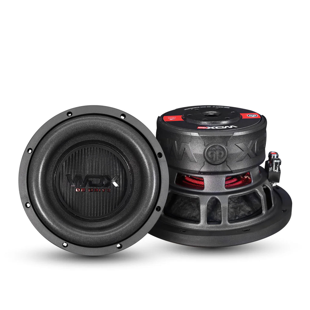 DB Drive WDX8G0.4 : 8" Dual 4-Ohm Subwoofer
