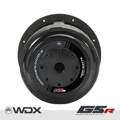 DB Drive WDX8G5R.4 : 8 in. Dual 4-Ohm Subwoofer