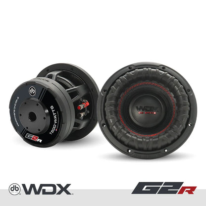 DB Drive WDX8G2R.2 : 8 in. Dual 2 or 4-Ohm Subwoofer