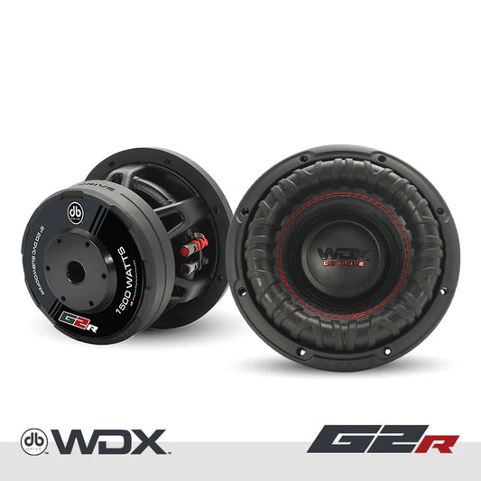 DB Drive WDX8G2R.2 : 8 in. Dual 2 or 4-Ohm Subwoofer