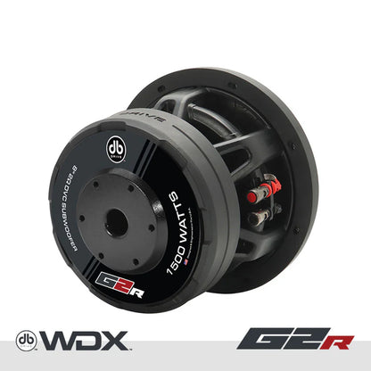 DB Drive WDX8G2R.2 : 8 in. Dual 2 or 4-Ohm Subwoofer