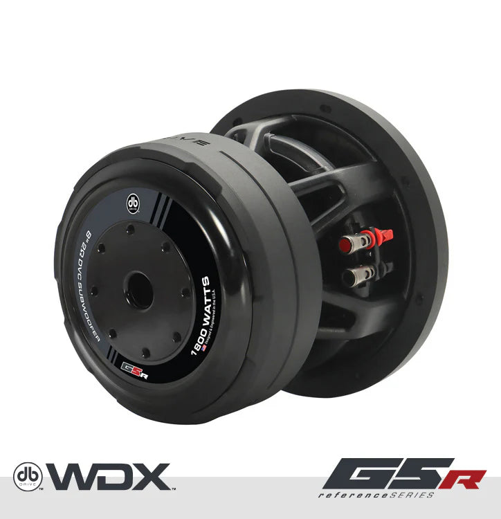 DB Drive WDX8G5R.4 : 8 in. Dual 4-Ohm Subwoofer