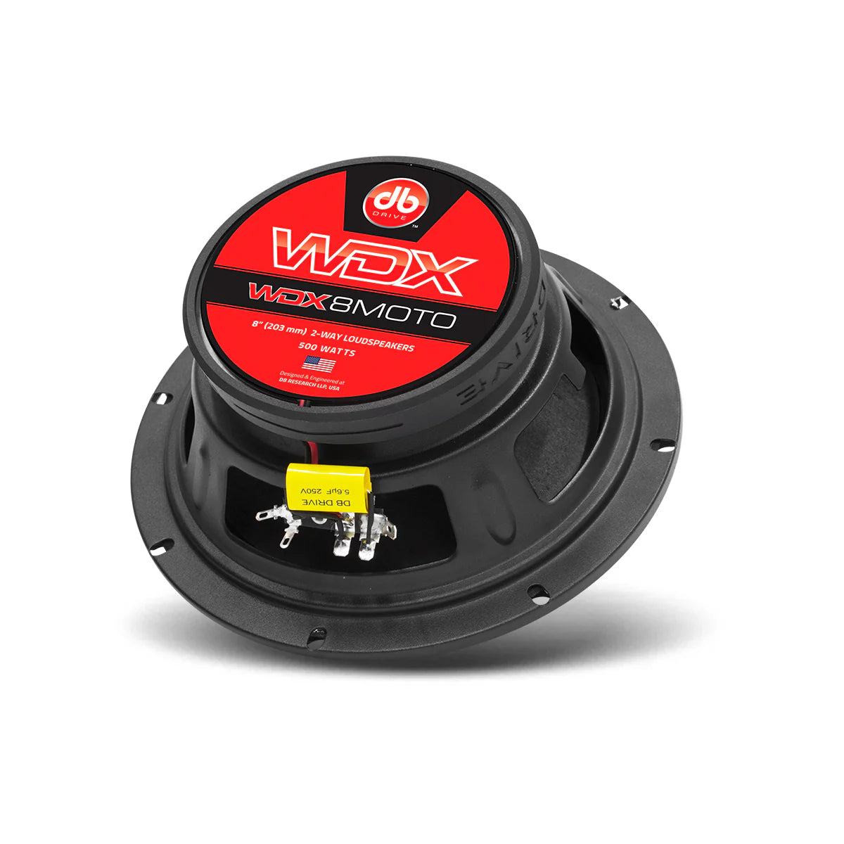DB Drive WDX8MOTO Weather Resistant 8" Speakers / 500 Watts