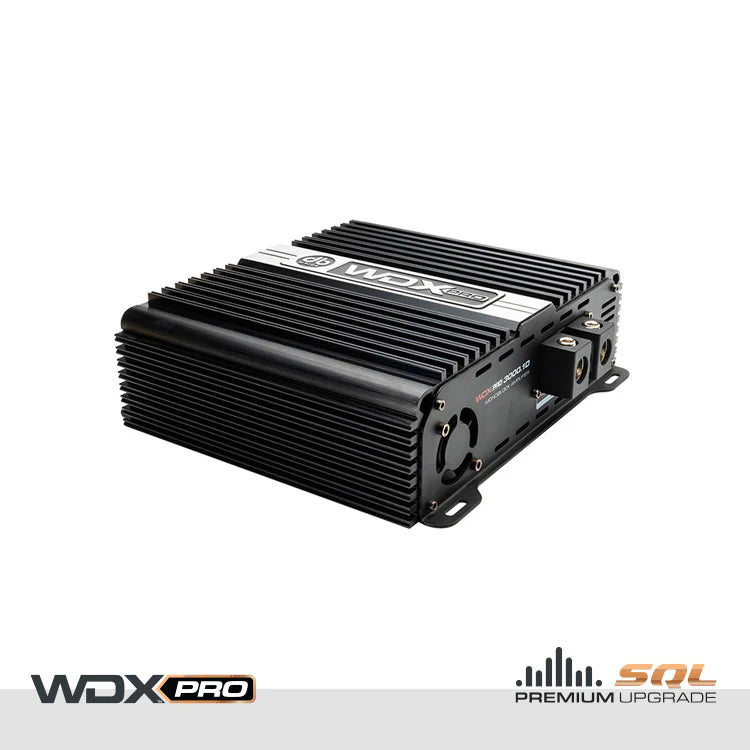 DB Drive WDX PRO3000.1D 3000W 1-Channel Amplifier 1 ohm stable