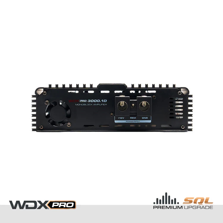 DB Drive WDX PRO3000.1D 3000W 1-Channel Amplifier 1 ohm stable