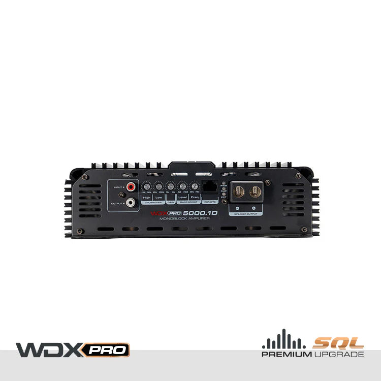 DB Drive WDX PRO5000.1D 5000W 1-Channel Amplifier 1 ohm stable