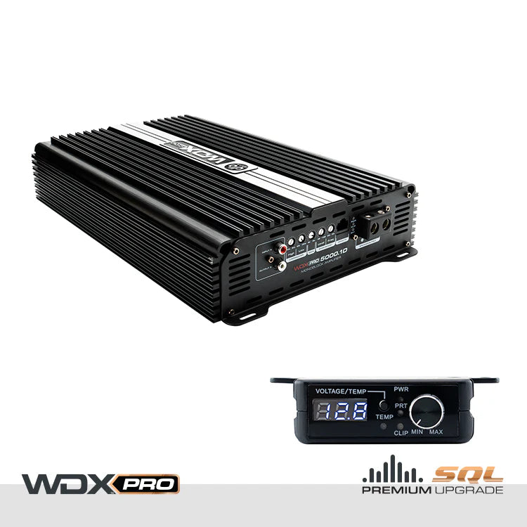 DB Drive WDX PRO5000.1D 5000W 1-Channel Amplifier 1 ohm stable