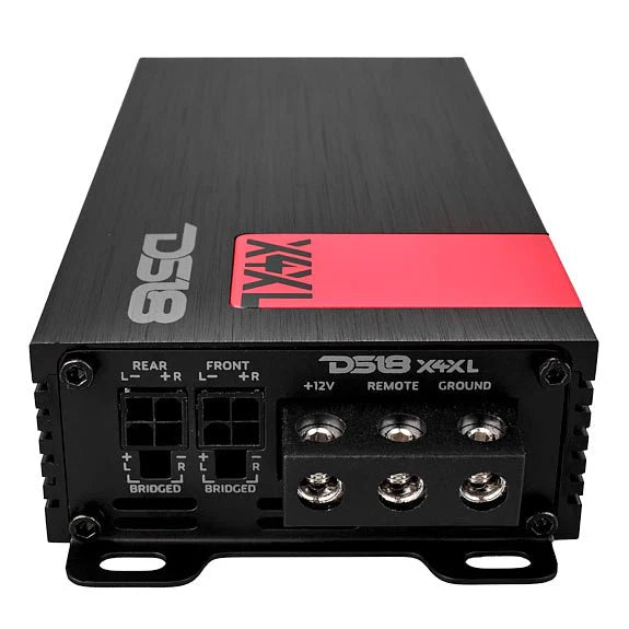DS18 X4XL 4-Channel Compact Amplifier