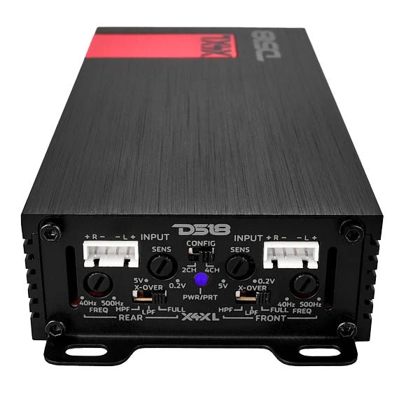 DS18 X4XL 4-Channel Compact Amplifier