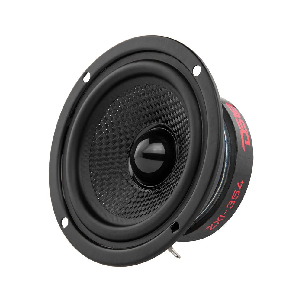 DS18 ZXI 3.5" Full-Range Speakers with Kevlar Cone | 40 Watts RMS 4-Ohm